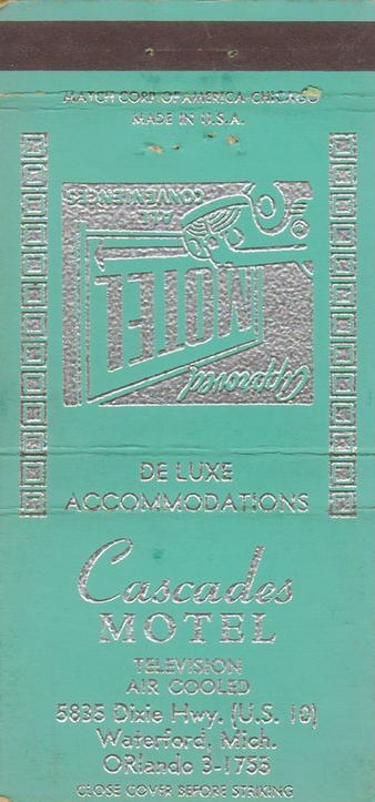 Cascade Motel (Olde Mill Inn on the Lake) - Postcard And Promos